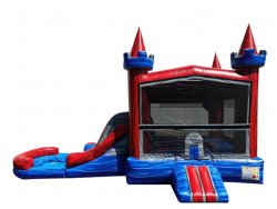 Red and Blue Castle Combo Jumper